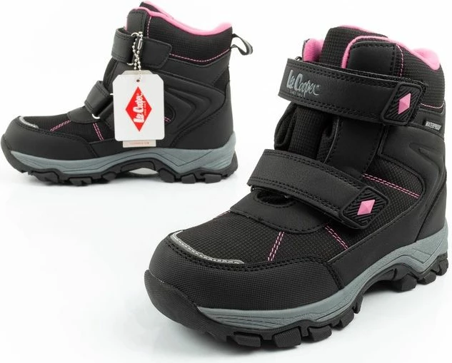 Çizme dimri për fëmijë Lee Cooper, të zeza