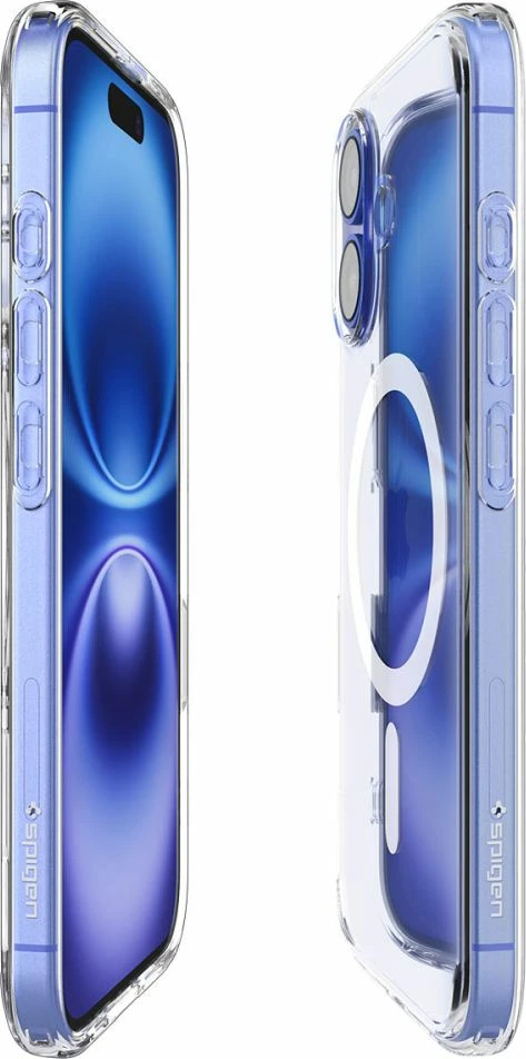 Mbështjellës Spigen Ultra Hybrid "T" MagSafe për iPhone 16, Bardhë