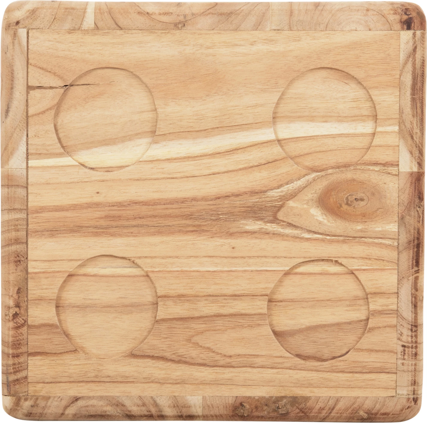 Karrige për bar ZARI, ngjyrë druri natyral, FH7898.02, 40x40x40 cm