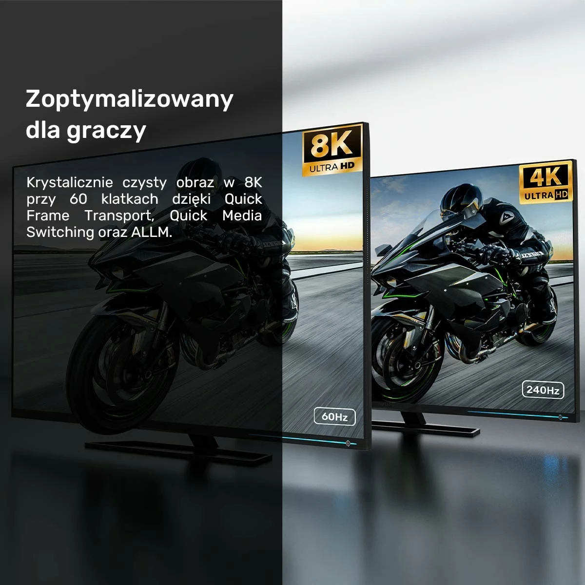 Kabllo HDMI Unitek 8K LUX 2.1, 3 metra, e zezë-gri