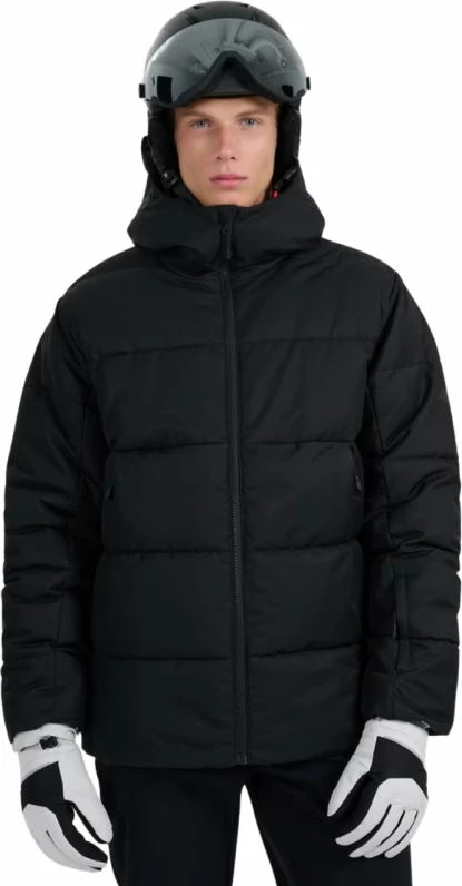 Jakne ski për meshkuj 4f, e zezë