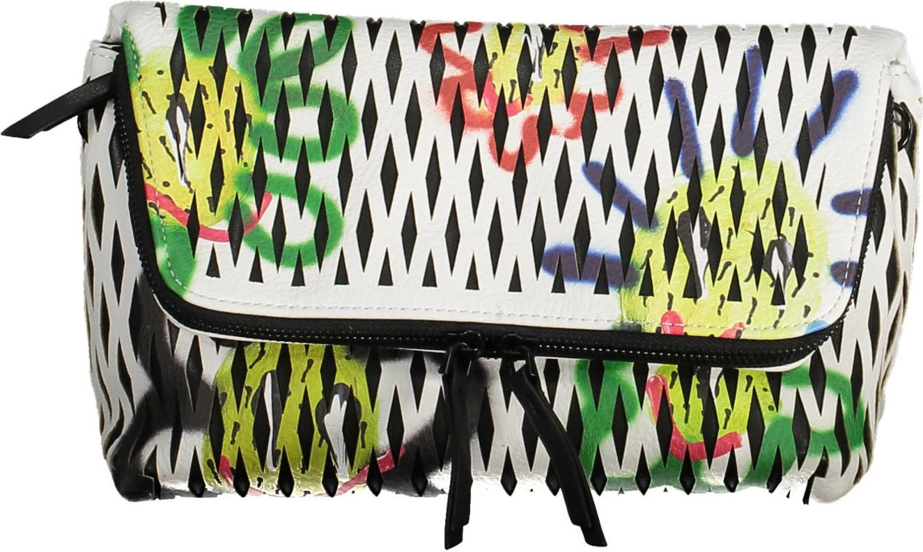 Çantë dore DESIGUAL për femra, e bardhë