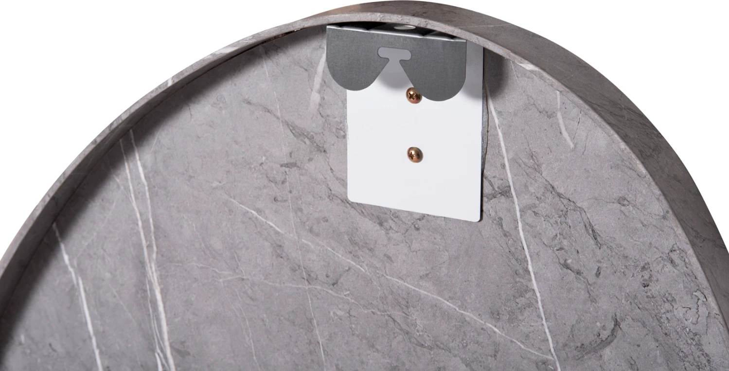 Pasqyrë muri e parregullt, ngjyrë mermeri gri, FH4487.02, 60x80H cm.