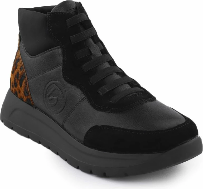 Çizme femrash Rieker Remonte D2V70-03, të zeza