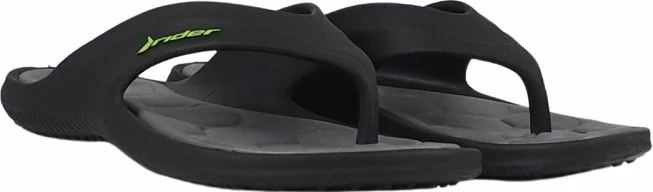 Flip-flop për meshkuj Rider, zi-gri