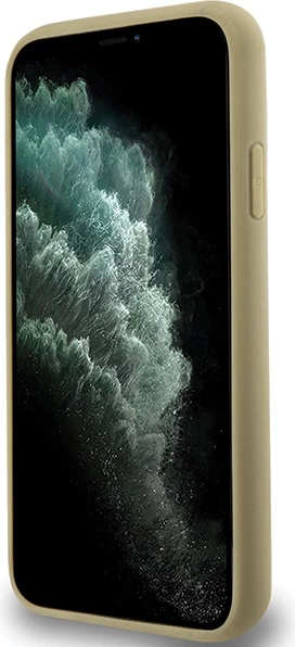 Mbështjellës Hello Kitty Leather Kitty Head MagSafe për iPhone 11/XR, ari