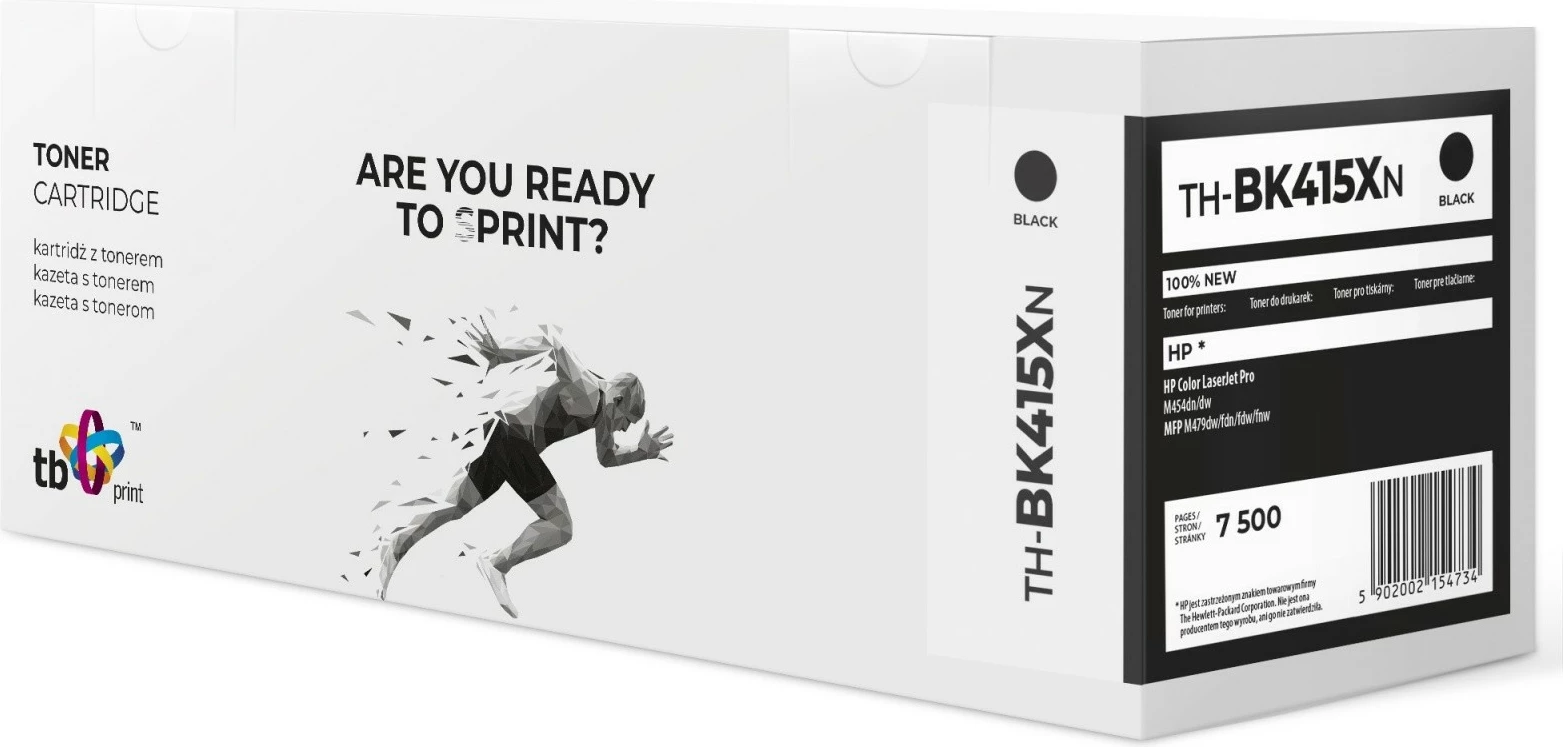 Toner TB Print TH-BK415XN për HP Color LaserJet Pro M454, i zi