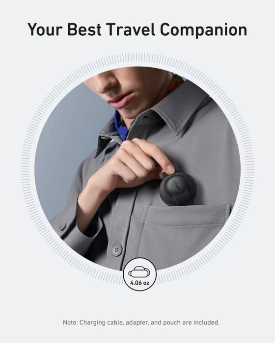 Stacion karikimi pa kabllo 3-në-1 ANKER MagGo B25M8H61 15W Qi2 i palosshëm MagSafe, i gjelbër, set me adapter 40W + kabllo USB-C 1.5m