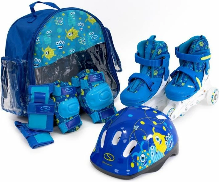 Set rollera për fëmijë Combo, të kaltërta