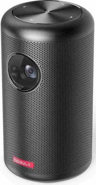 Projektor portativ Nebula Capsule II D2421G11, 720p, Android TV 9.0, 200 ANSI lm, altoparlant 8W, i zi