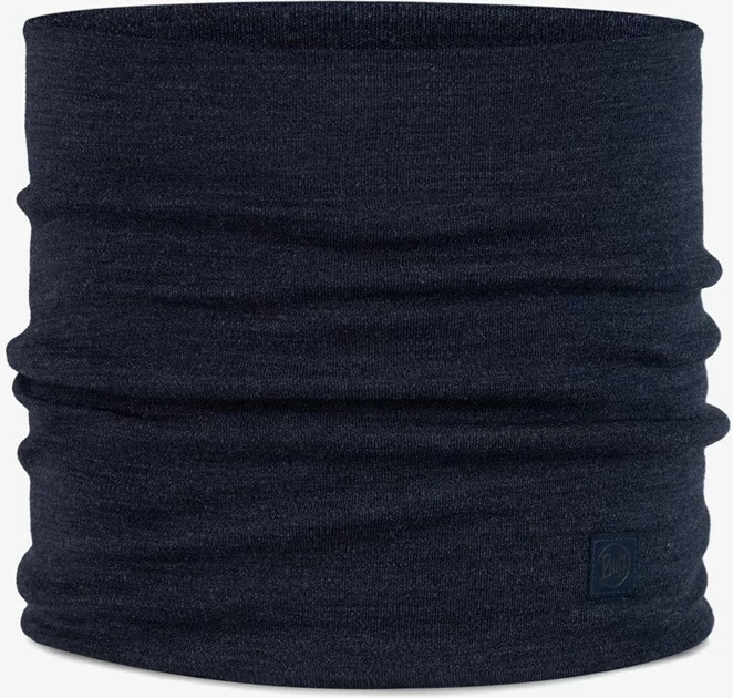 Shall multifunksional Buff Heavyweight Merino Wool, Indigo