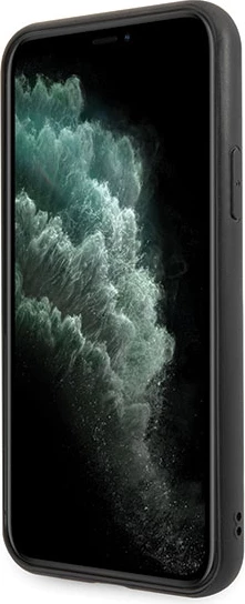 Mbështjellës Mercedes Wood Line Rosewood për iPhone 11 Pro Max, kafe