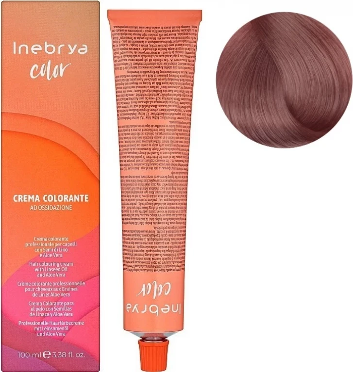 Ngjyrë për flokë Inebrya 8/27 Bionde e qelët pudër, 100 ml