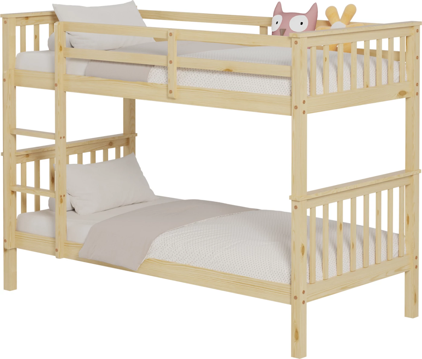 Krevati marin për fëmijë LANTAI FH682.01 dru pishe në ngjyrë natyrale-pa dyshekë 190x90cm