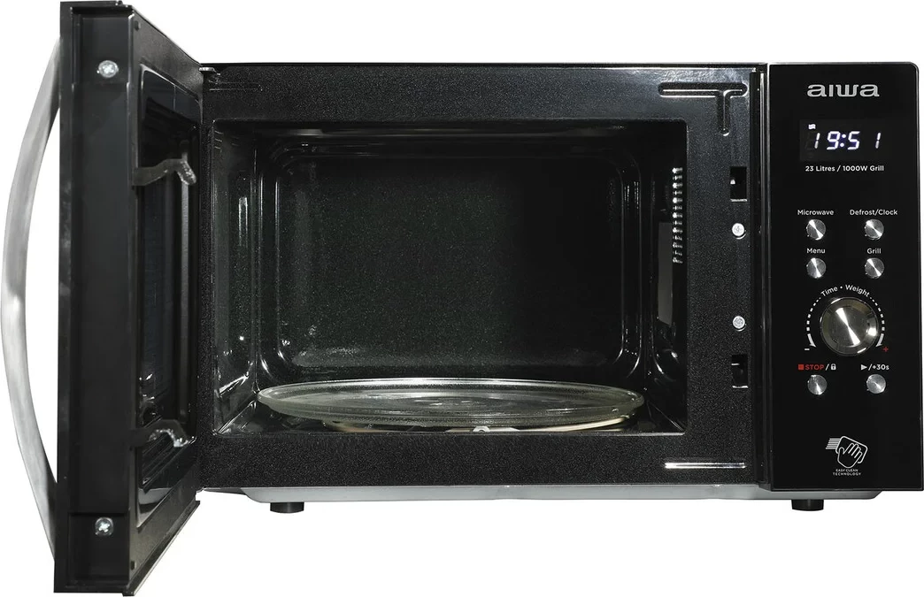 Mikrovalë AIWA MW-230DG/BK, 23 L, 800W+1000W, e zezë