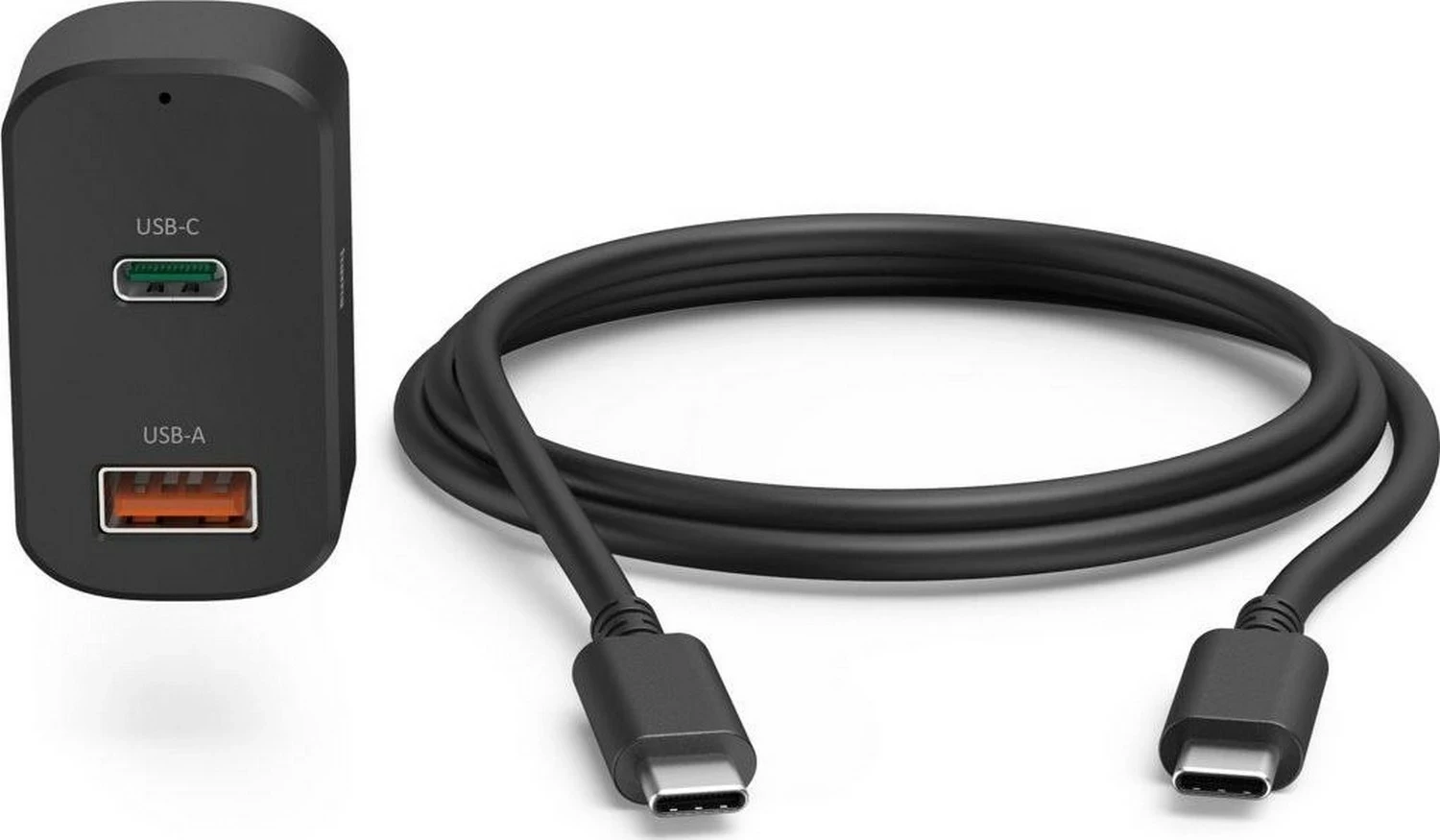Karikues makine Hama USB-C 65W, i zi