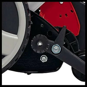 Kositës bari Einhell GE-HM 18/38 Li-Solo, me bateri, 38cm, zi/kuq/gri