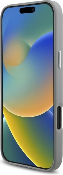 Mbështjellës BMW Sign Full Wrapped Metal MagSafe për iPhone 16 Pro Max, Gri