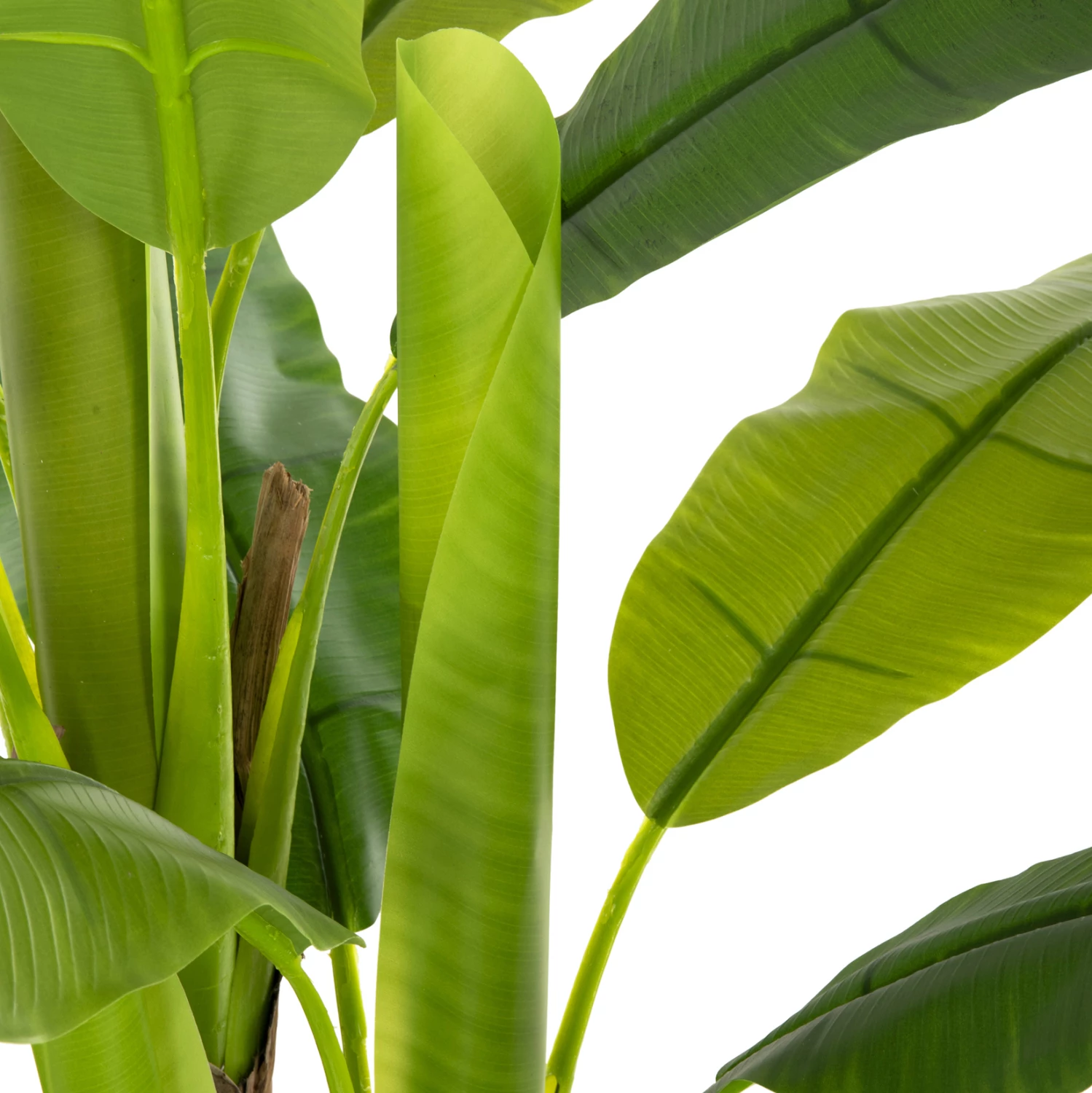 Bimë sintetike dekorative, FH7968, banane në vazo, 123H cm