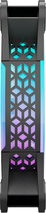 Ventilator kompjuteri Savio BLAST 120mm ARGB, 3-pin 5V, 4-pin 12V, i zi