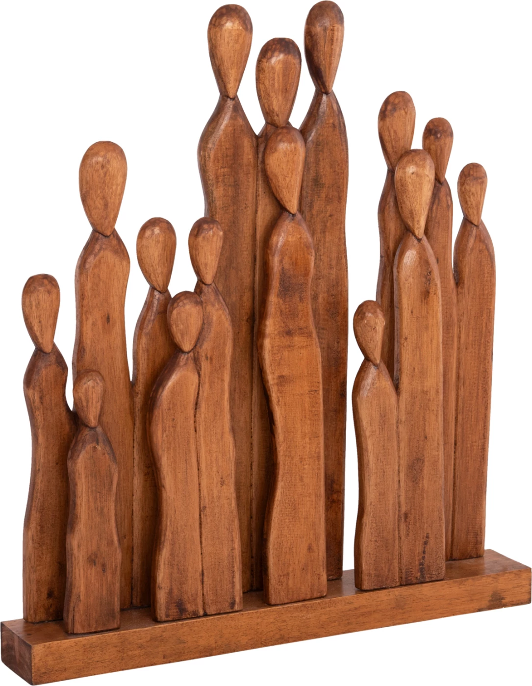 Dekor tavoline prej druri Albasia, FH4415, 68x10x76 cm