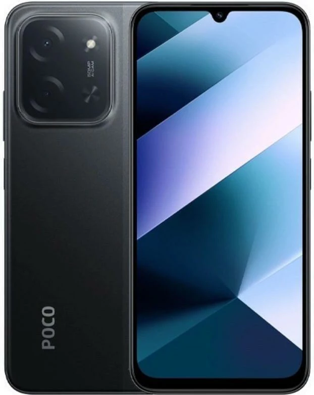 Celular POCO C85 6GB 128GB 6.9 inç Black