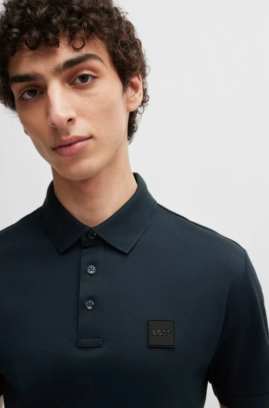 Maicë polo Boss për meshkuj, navy blue