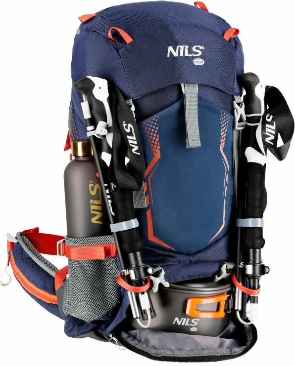 Çantë shpine turistike Nils Extreme NC1993 Northlake, navy blue 30+10L