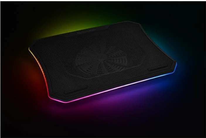 Kasë ftohëse Thermaltake Massive 20 RGB, CL-N014-PL20SW-A, për laptop 10-19", e zezë