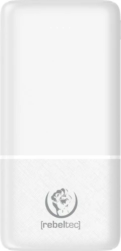 Powerbank Rebeltec P20, 20000mAh, 10W, Bardhë