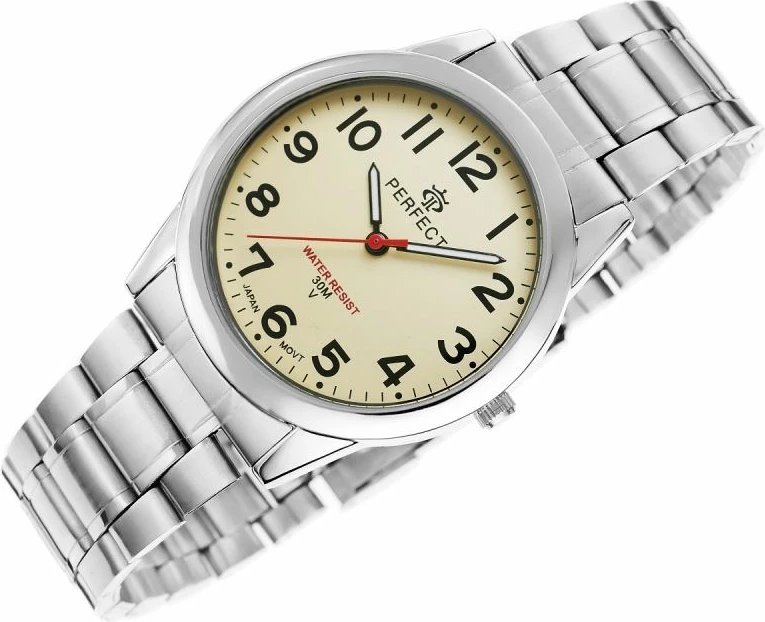 Orë dore meshkuj PERFECT R50-04, e zezë