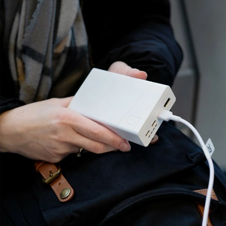 Powerbank Green Cell PowerPlay 20S 20000mAh 22.5W, Bardhë