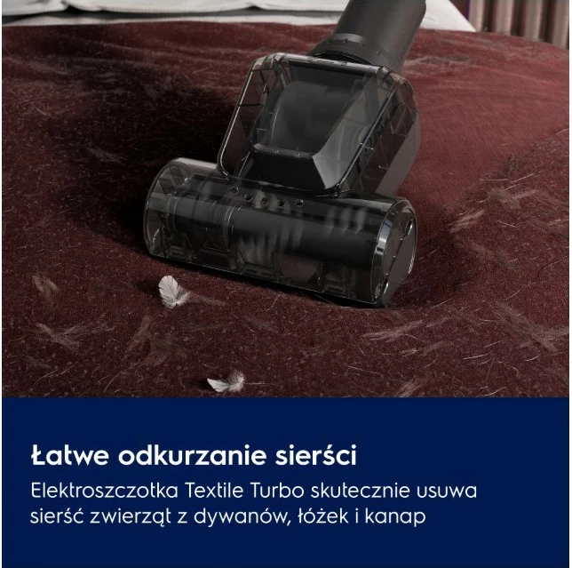 Fshesë me korent pa qese, Electrolux EL51A2UG, 1000 W, 2 L, ciklonike, filtrimi HEPA, rreze 9 m, gri