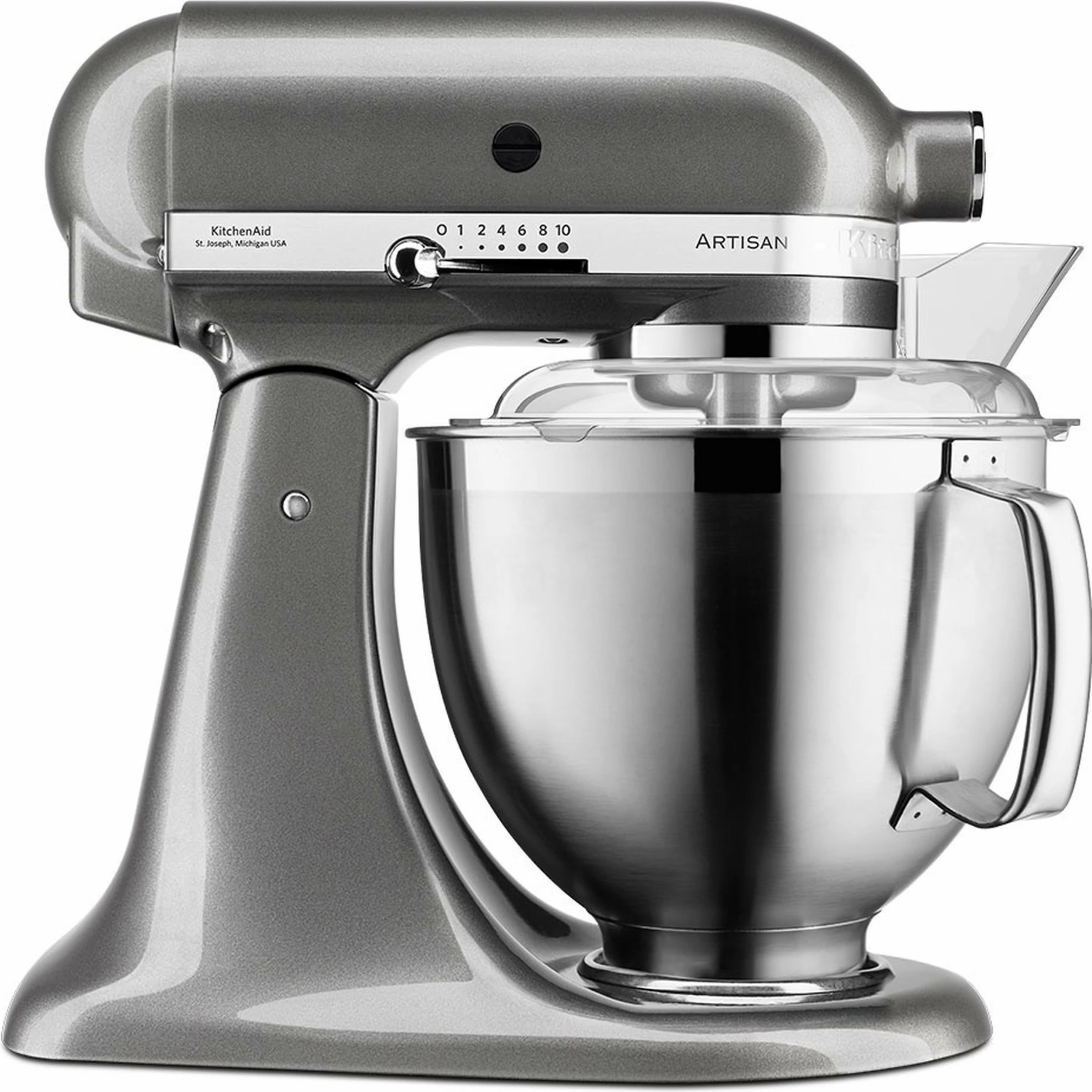 Mikser qëndrues KitchenAid 5KSM185PSEMS 4.8L, silver