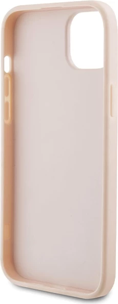 Mbështjellës Karl Lagerfeld Quilted K Pattern për iPhone 15 Plus / 14 Plus, Rozë
