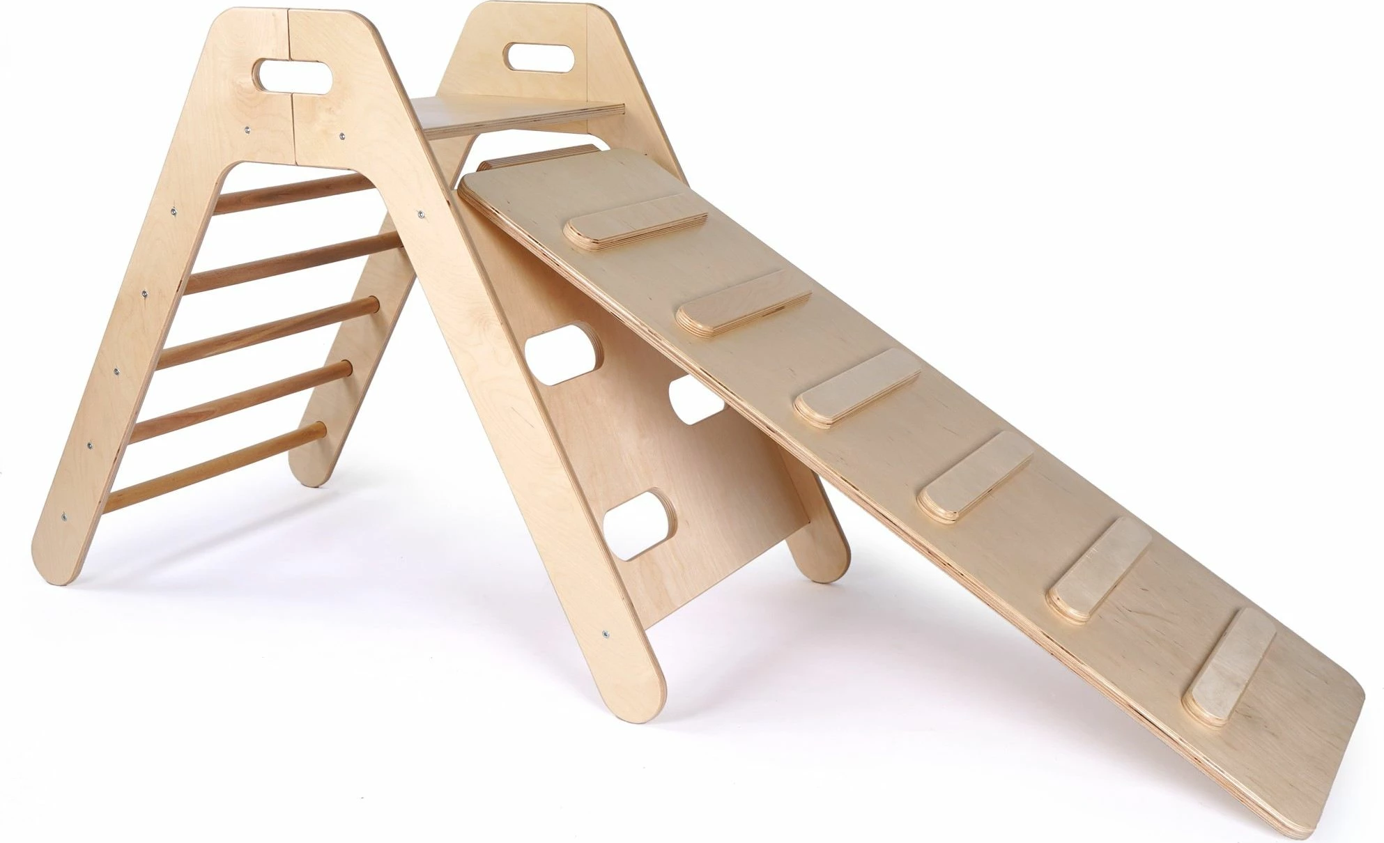 Set ngjitësesh Pikler, ngjyrë lisi, Skye Decor, BLTYZ-AKTV058, 12 pjesë