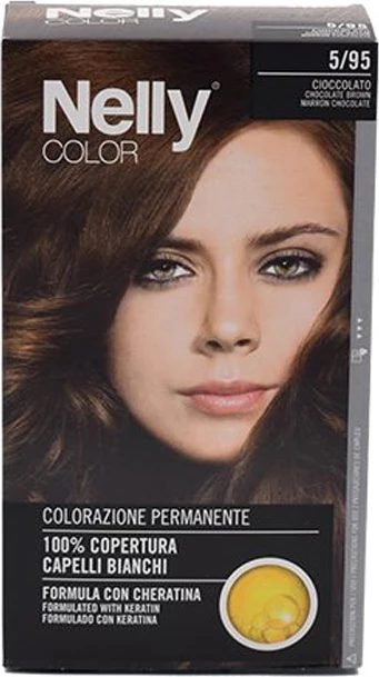 Nelly color hair dye 50+50 ml 5/90