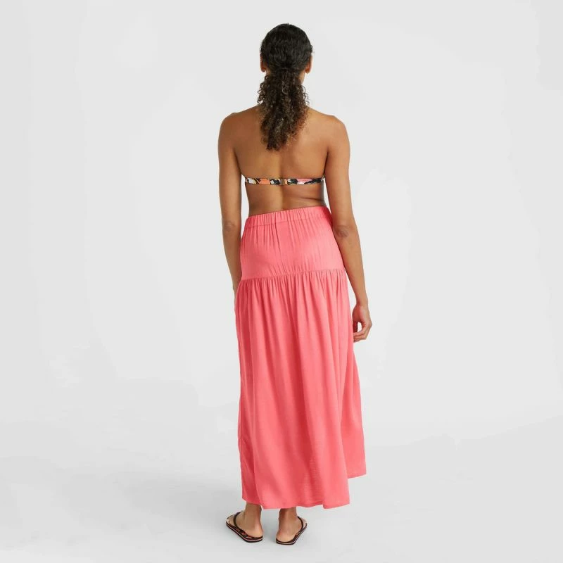 Fustan i gjatë maxi O'Neill për femra, rozë