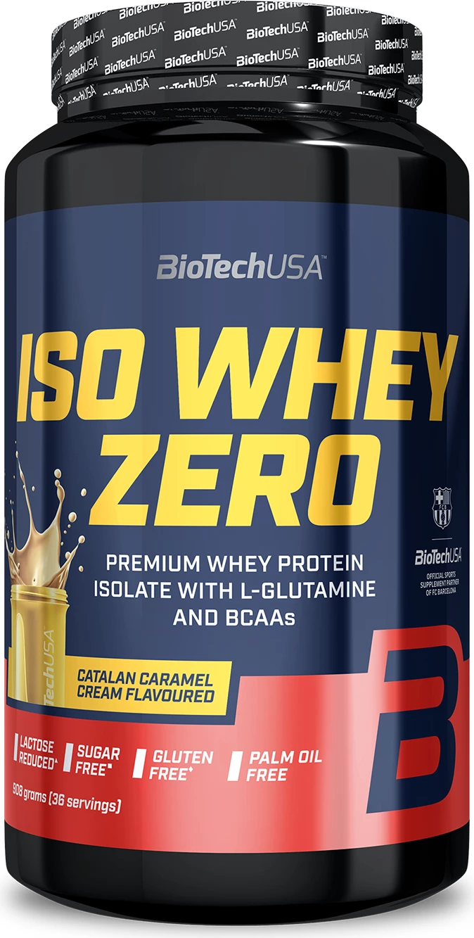 Iso Whey Zero 908g Catalan Caramel Cream