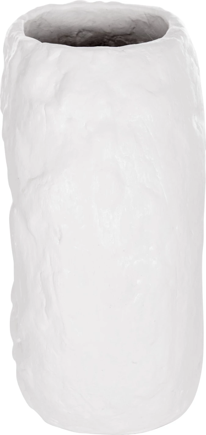 Vazo dekorative tavoline NAMENTIS, terrakotë, e bardhë, FH4673.02S, 22x13x28cm