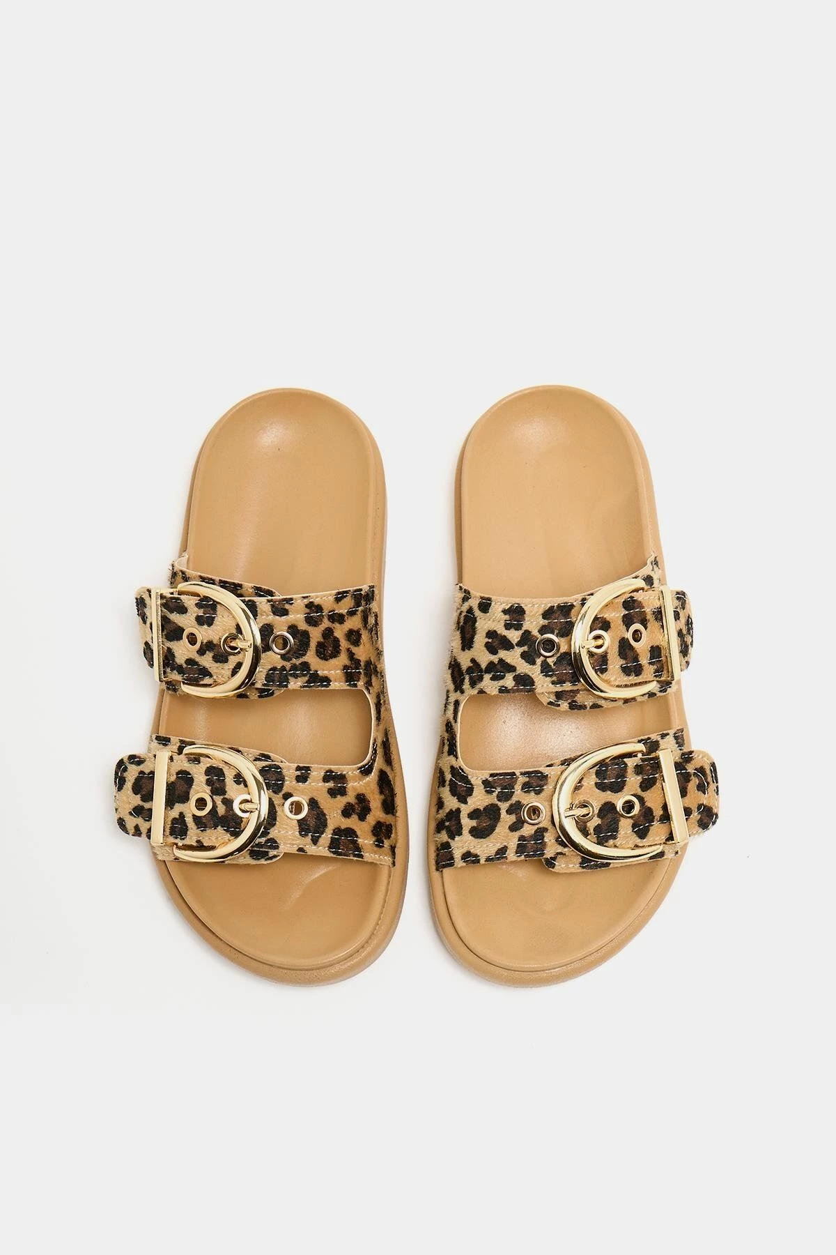 Pantofla për gra Jumeon, leopard, mink, MK1340125YR20-002