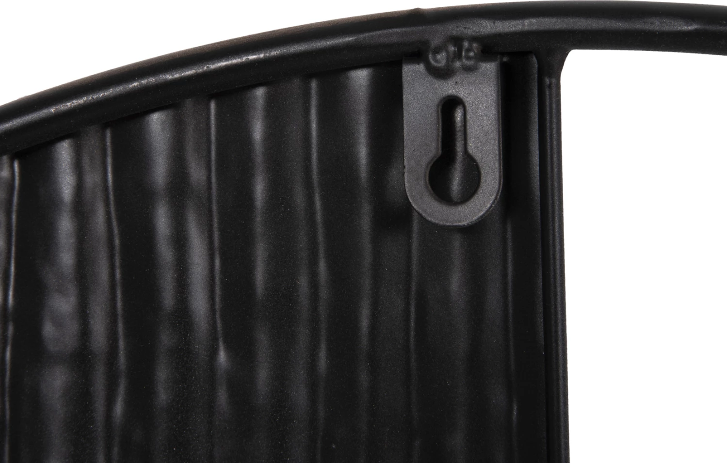 Dekor muror i rrumbullakët, FH4202, metal, ngjyrë ari-zi-bardhë, Φ60 cm