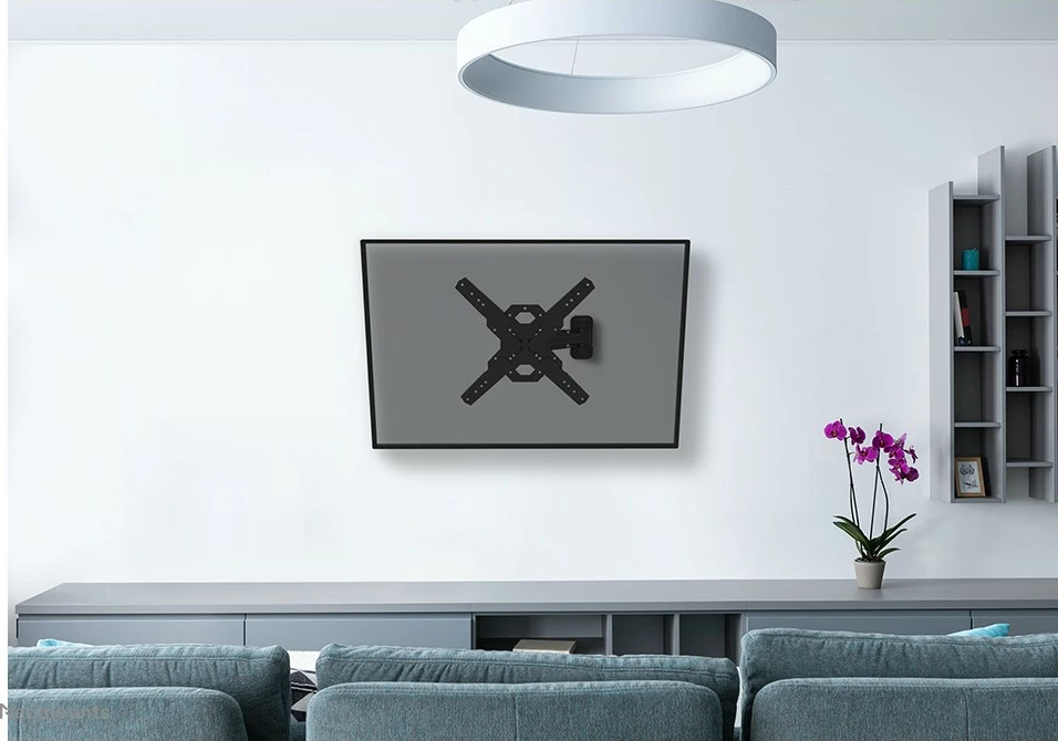 Mbajtës muri për TV Newstar Neomounts WL40S-840BL14, 32-65 inç, full motion, çelik, i zi