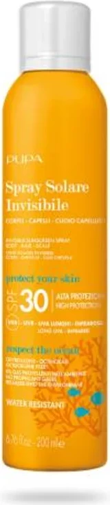 Sprej mbrojtës ndaj diellit SPF30 Pupa - Body, Hair and Scalp, 200 ml