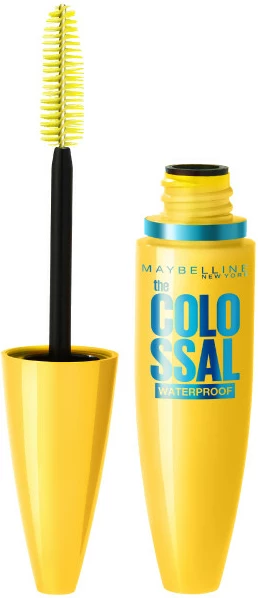 Mascara Maybelline The Colossal Waterproof për femra Black 10.7ml
