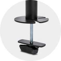 Mbajtëse/krah monitori Kensington SmartFit Ergo Single Extended K55408WW, VESA 75x100, deri 34\"/8 kg, montim në tavolinë, e zezë