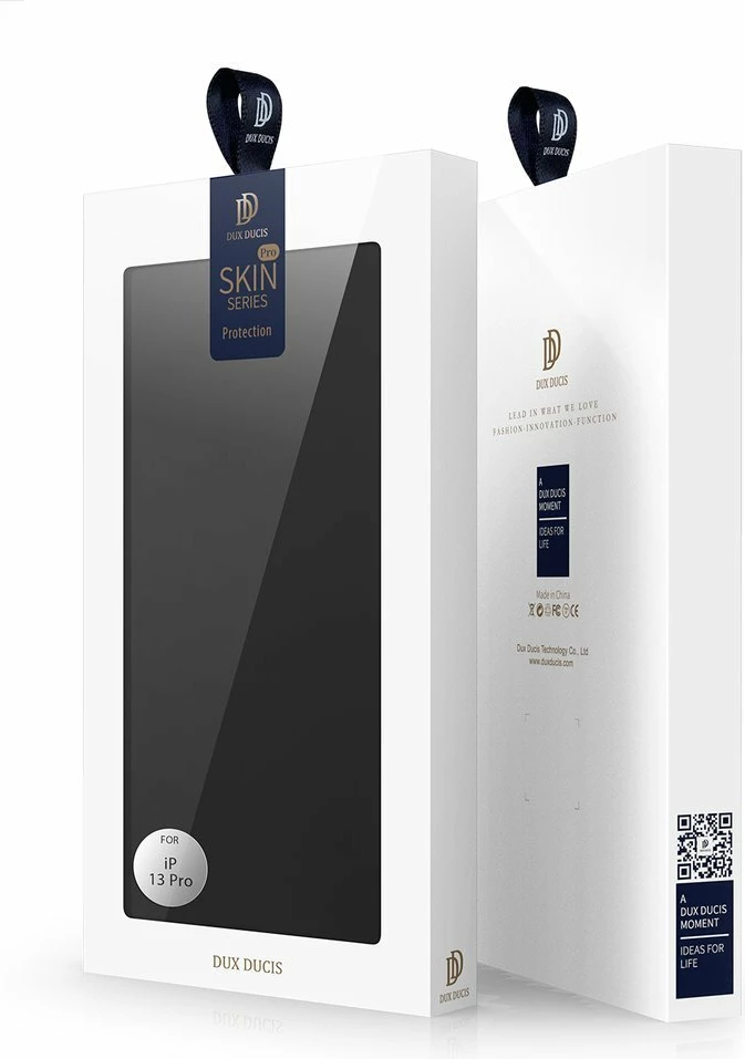 Mbështjellës Dux Ducis Skin Pro Bookcase për iPhone 13 Pro, e zezë