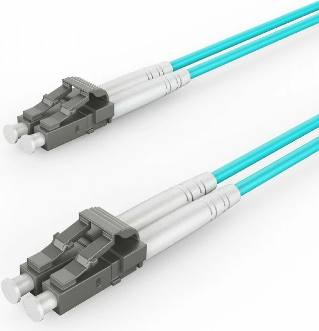 Kabllo optike Gembird CFO-MDOM4-LC/LC-25M, OM4, 25m, Turquoise