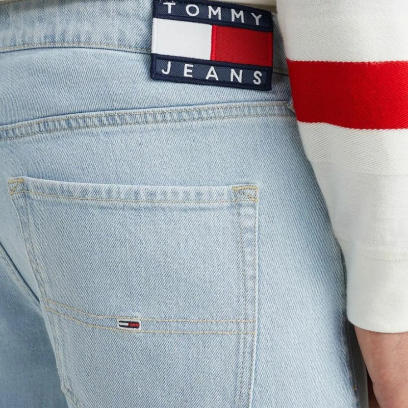 Jeans Tommy Hilfiger, për meshkuj, të kaltër