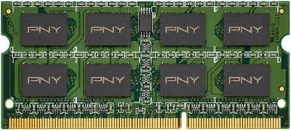 RAM memorje PNY SODIMM DDR3, 8GB, 1600MHz, për laptop